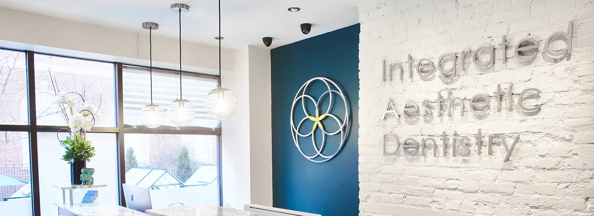 Interior hallway at Integrated Aesthetic Dentistry