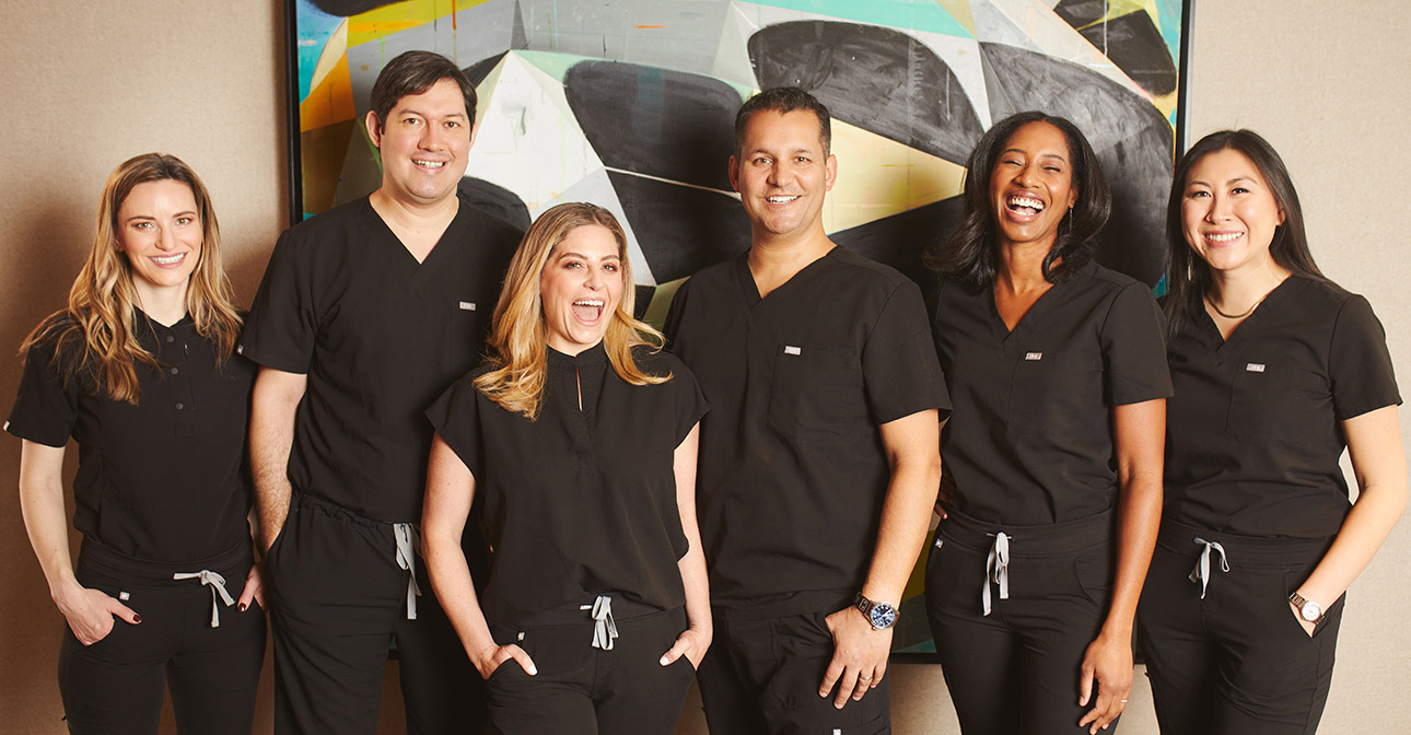 Integrated Aesthetic Dentistry dental team portrait