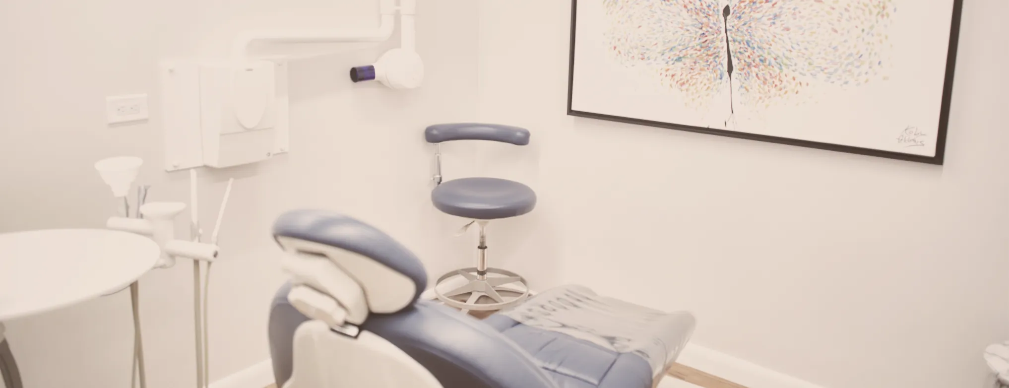 Comfortable treatment room at Integrated Aesthetic Dentistry